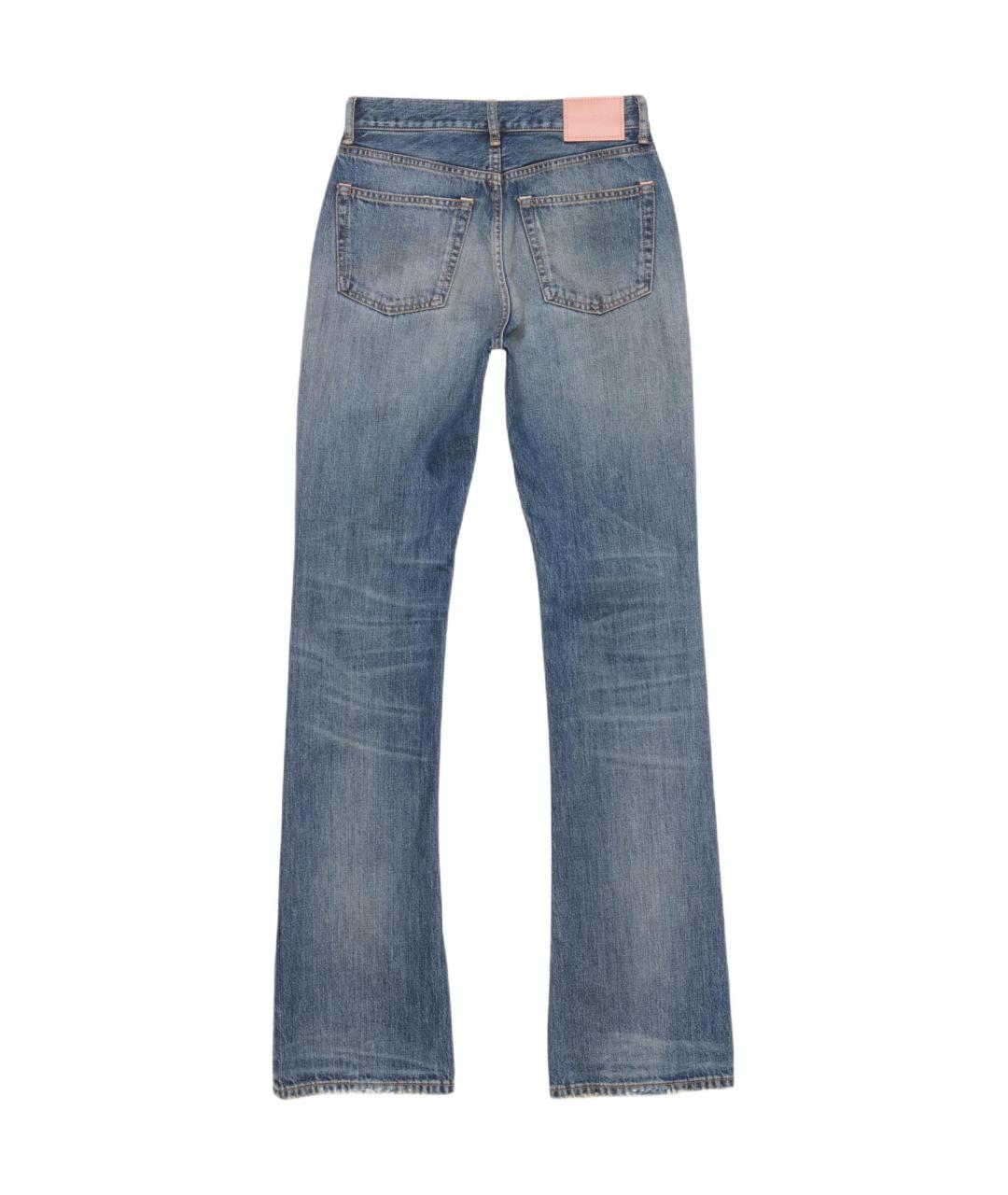 ACNE STUDIOS Синие прямые джинсы, фото 2