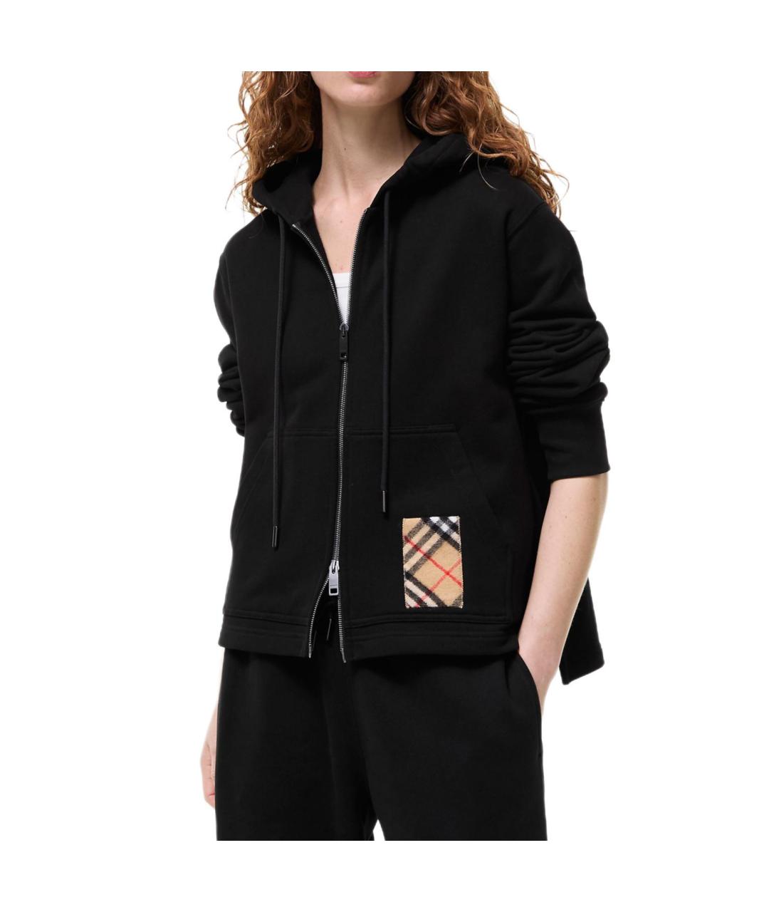 BURBERRY Черная куртка, фото 2
