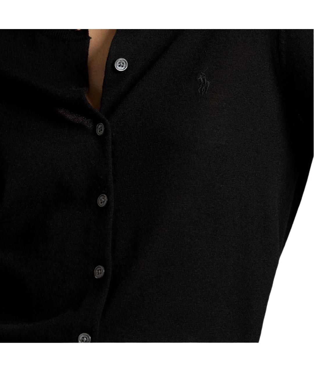POLO RALPH LAUREN Черный кардиган, фото 5