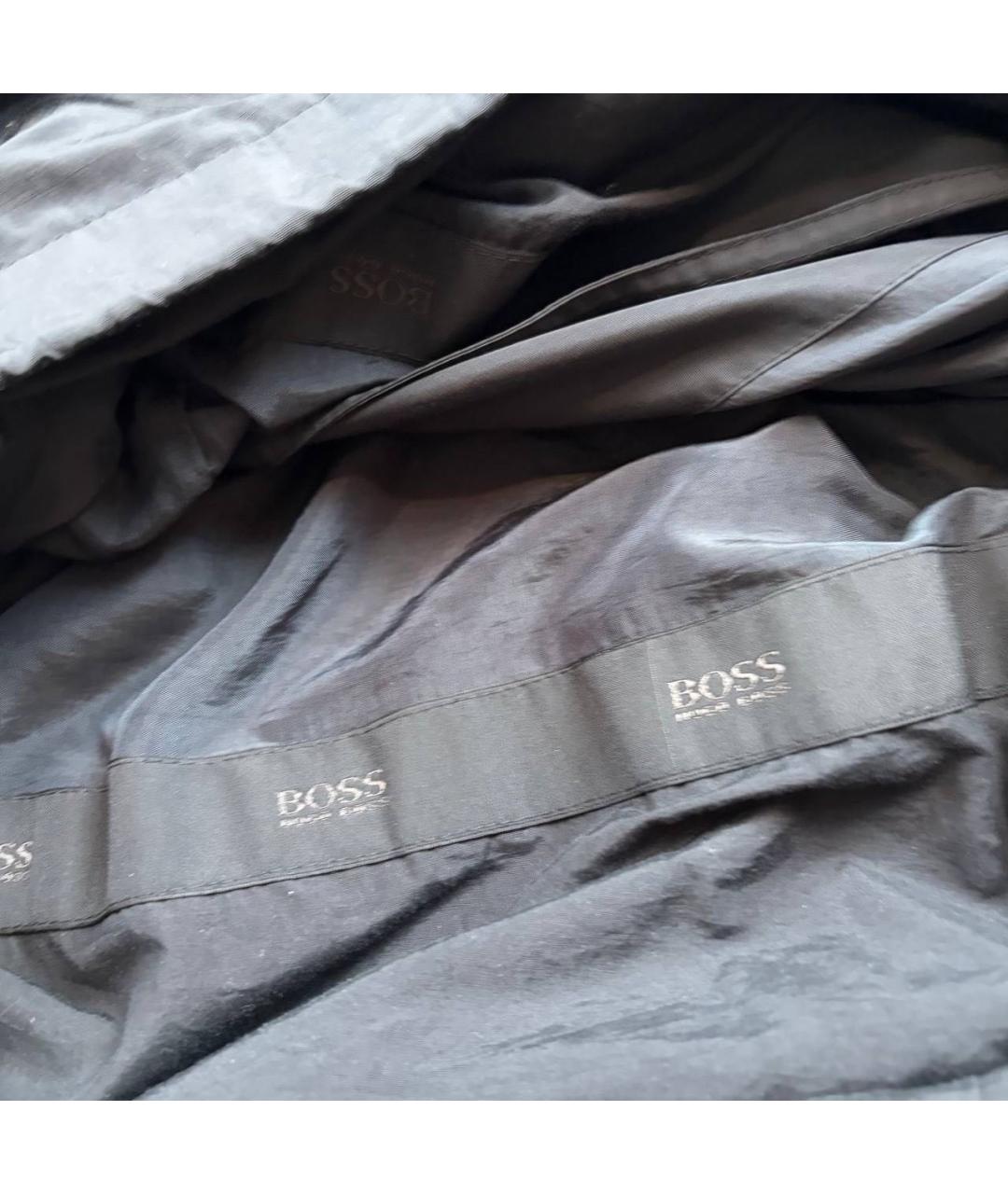 HUGO BOSS Черная нейлоновая куртка, фото 5