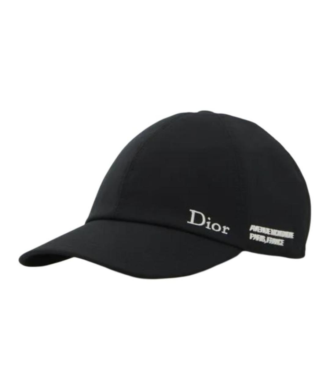 CHRISTIAN DIOR Черная кепка, фото 1