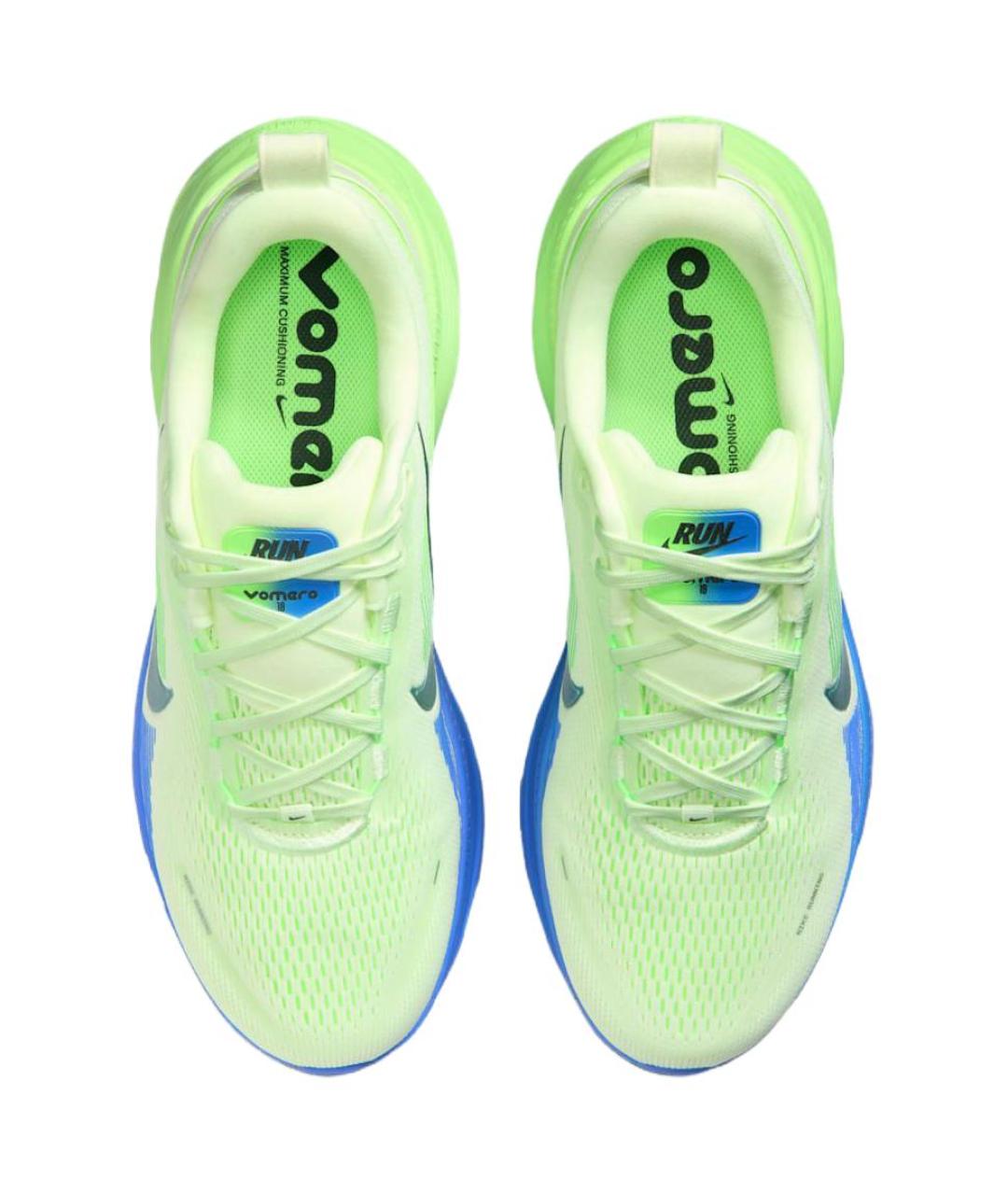 NIKE Салатовые низкие кроссовки / кеды, фото 3