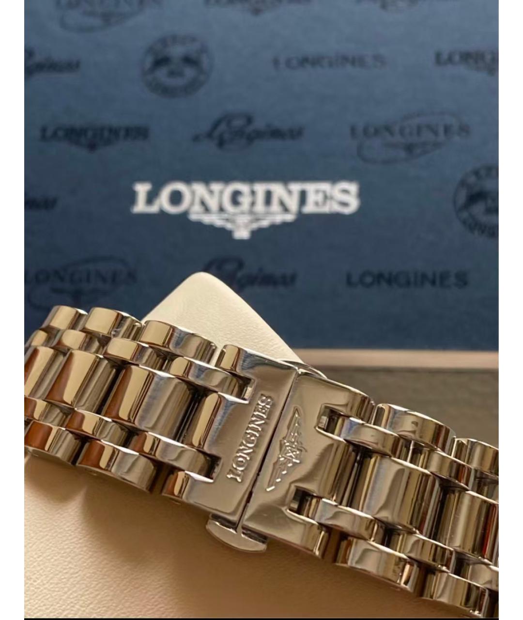LONGINES Серебряные часы, фото 5