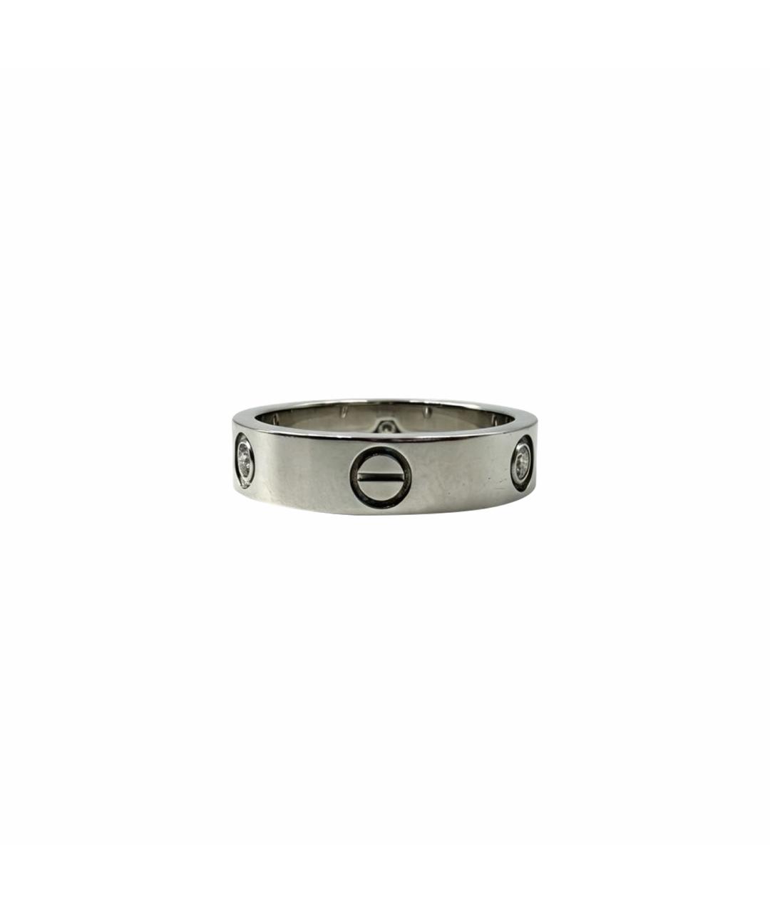 CARTIER Серебряное кольцо из белого золота, фото 1