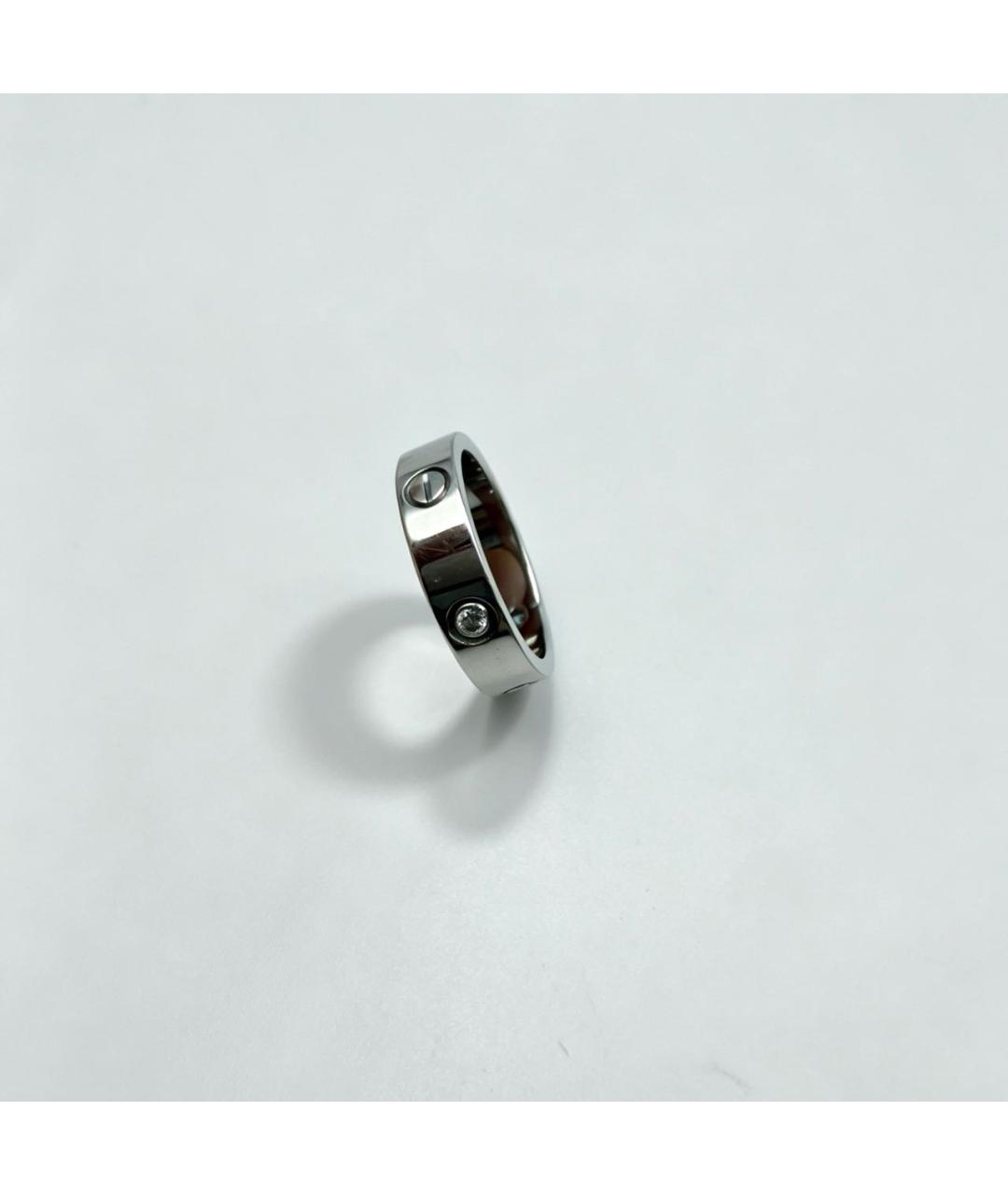 CARTIER Серебряное кольцо из белого золота, фото 4