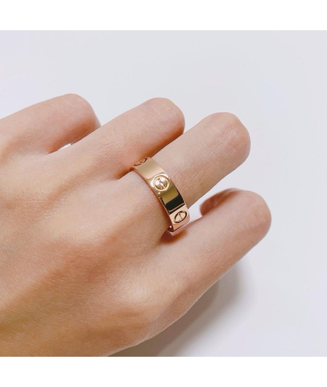 CARTIER Золотое кольцо из розового золота, фото 6