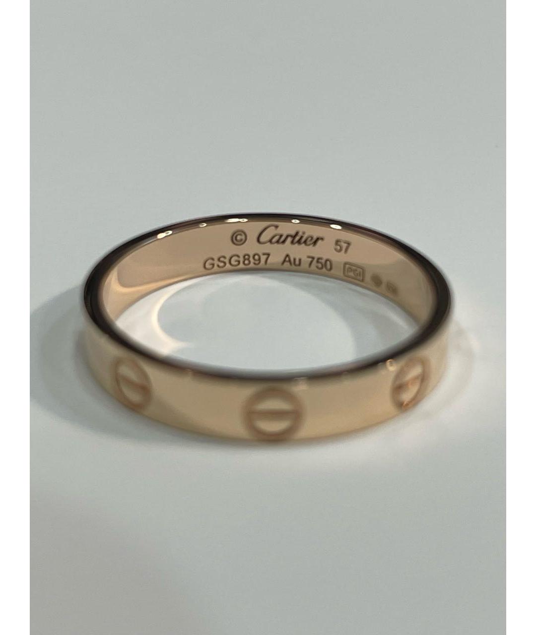 CARTIER Золотое кольцо из розового золота, фото 4