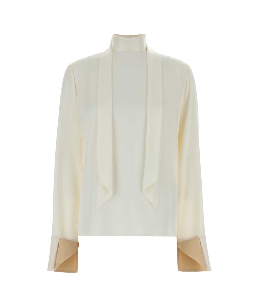 STELLA MCCARTNEY Белая ацетатная блузы, фото 1