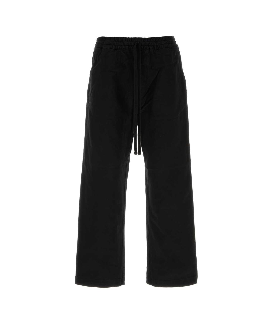 CARHARTT WIP Черные хлопковые повседневные брюки, фото 1