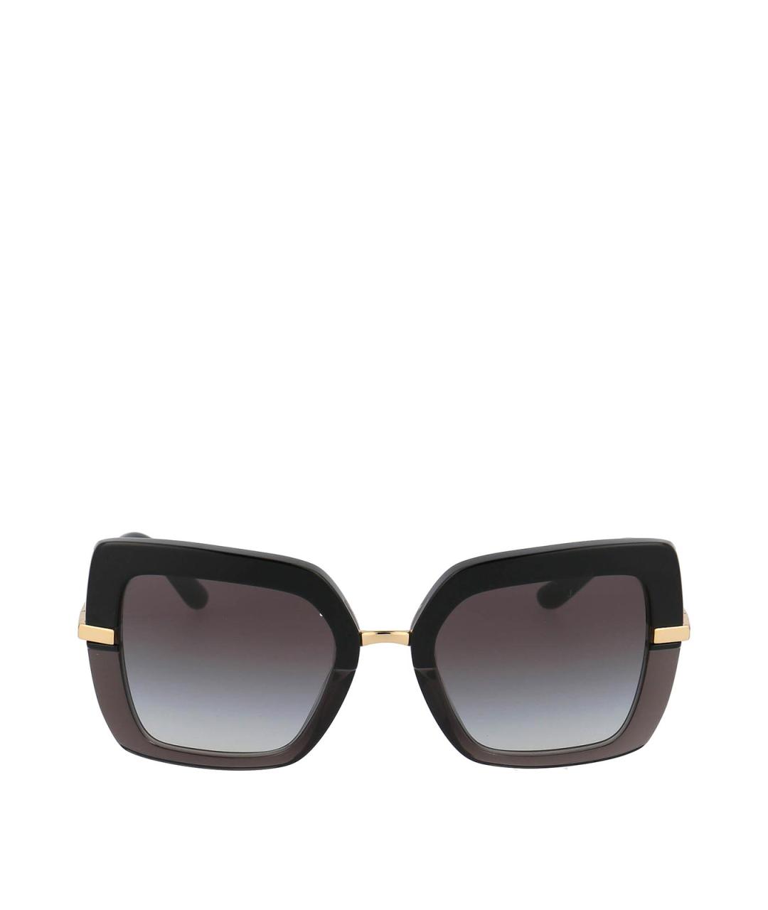 DOLCE&GABBANA Черные солнцезащитные очки, фото 1