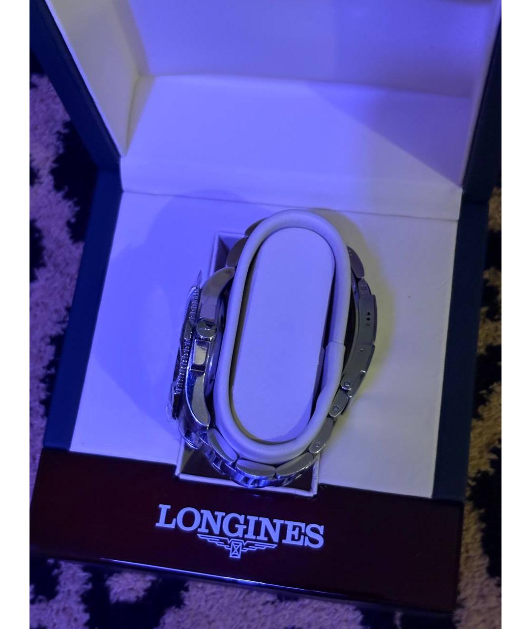 LONGINES Белые часы, фото 3
