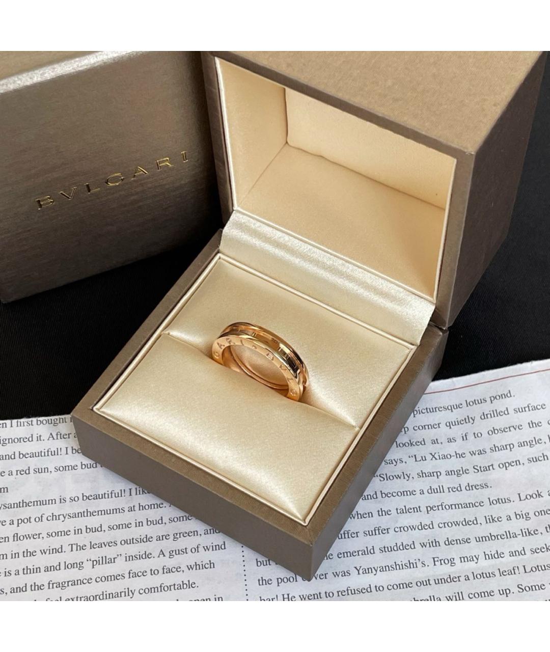 BVLGARI Золотое кольцо из розового золота, фото 5