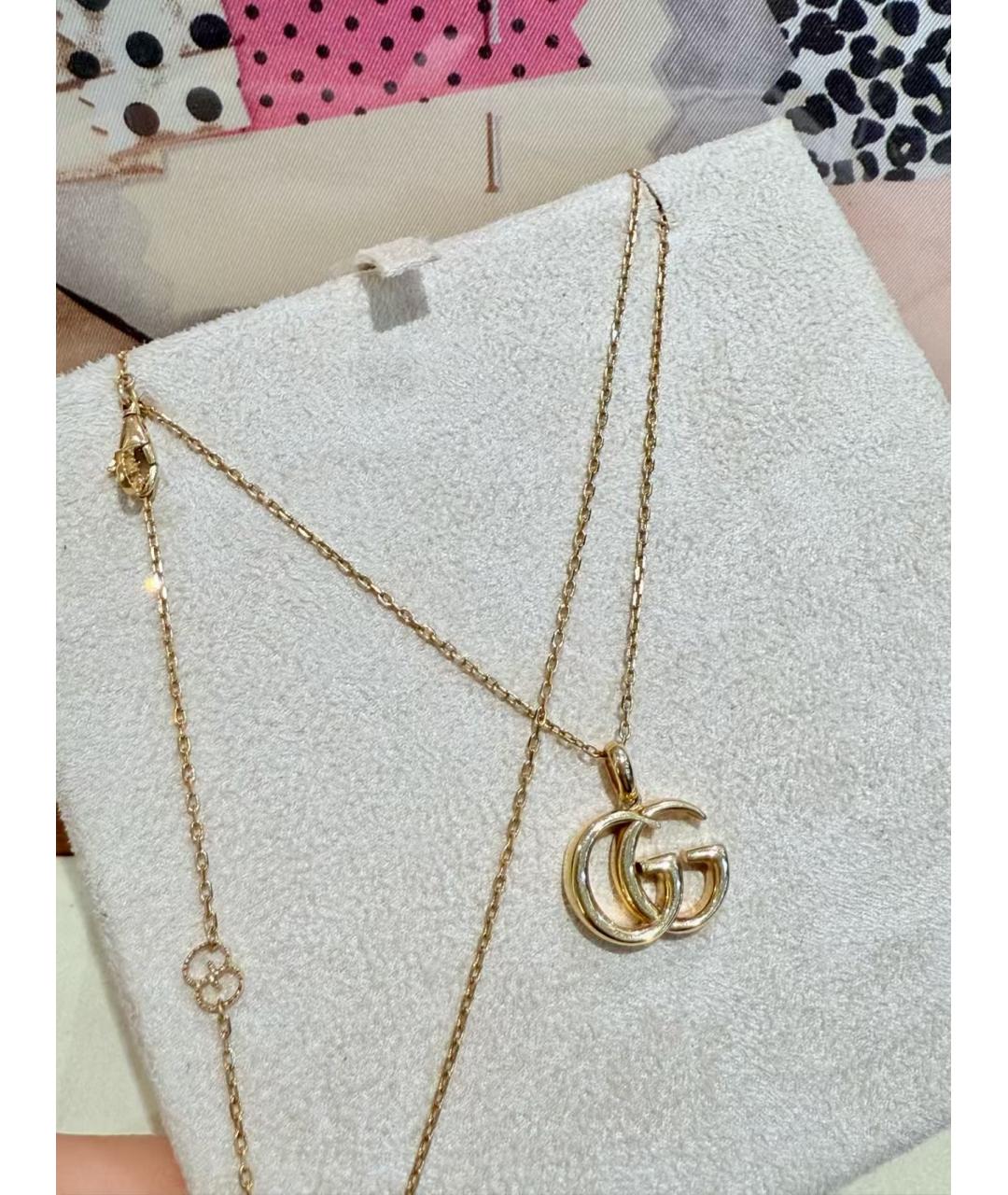 GUCCI Золотое колье, фото 3