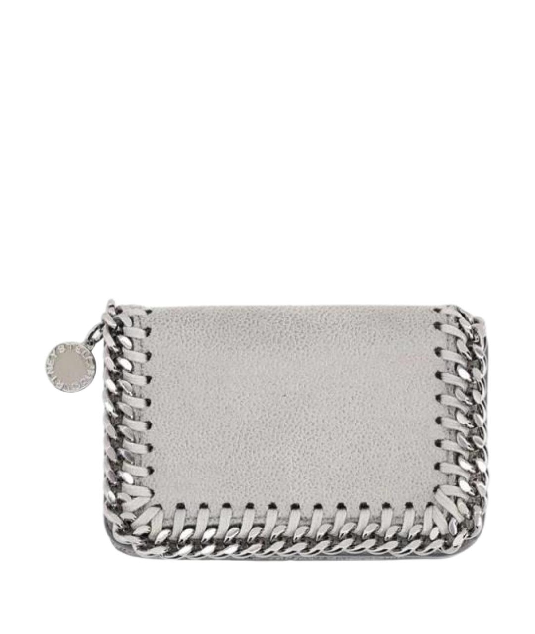 STELLA MCCARTNEY Серый кошелек из искусственной кожи, фото 1