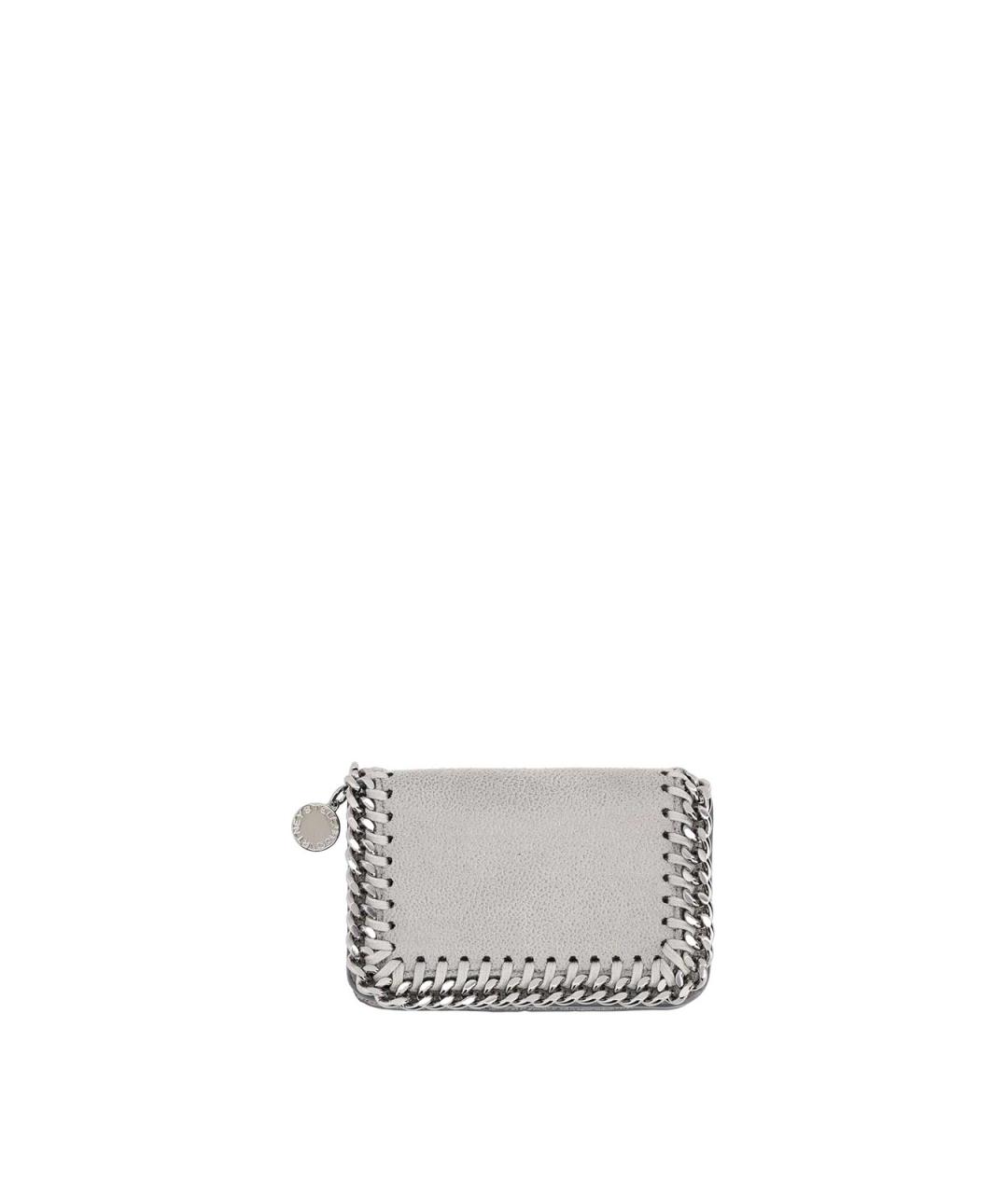 STELLA MCCARTNEY Серый кошелек из искусственной кожи, фото 4