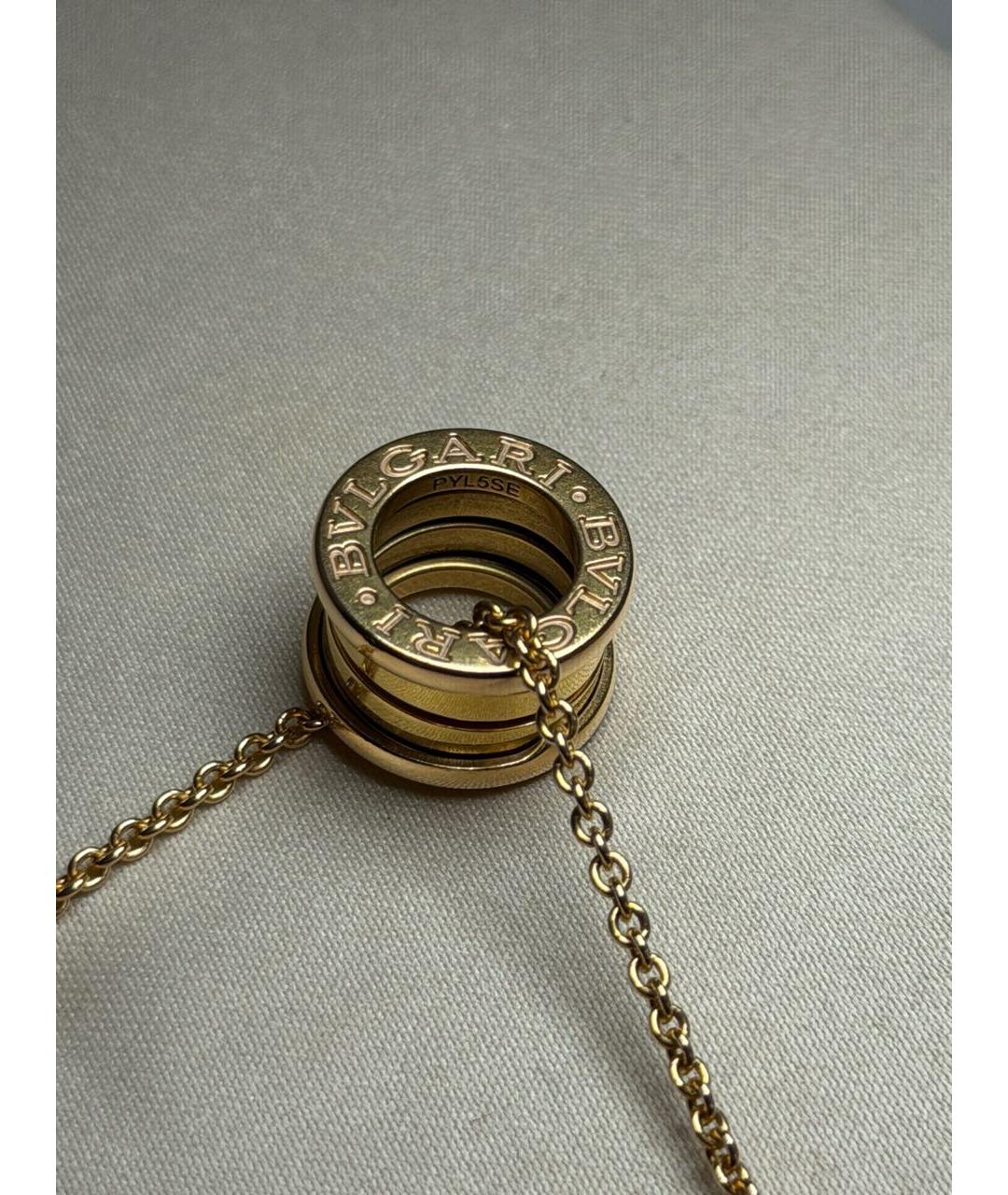 BVLGARI Золотое колье из розового золота, фото 4