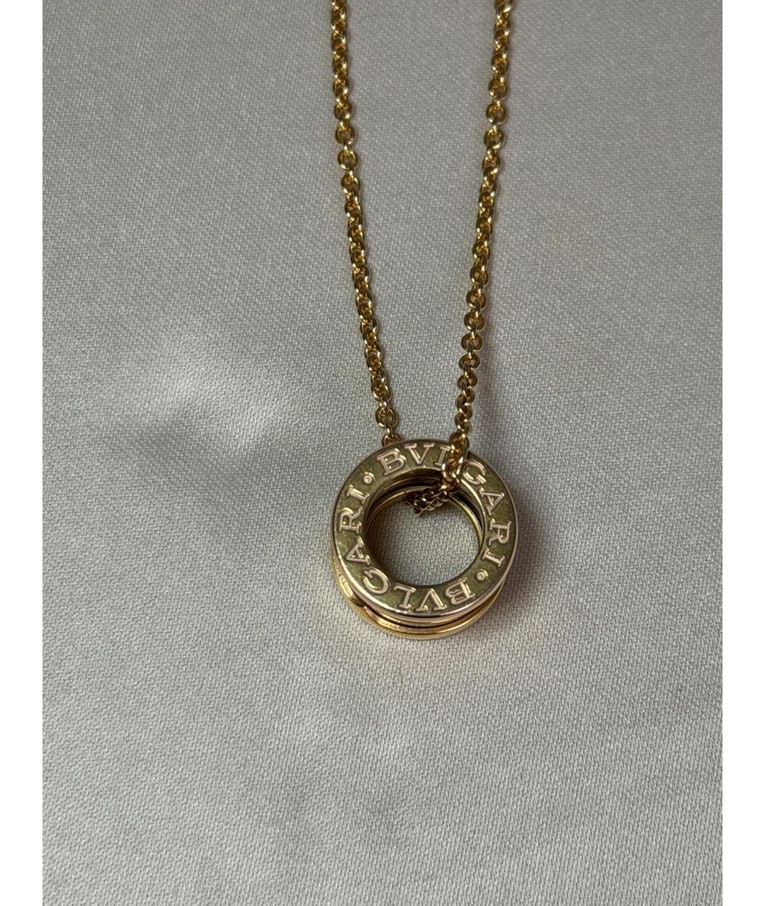 BVLGARI Золотое колье из розового золота, фото 3