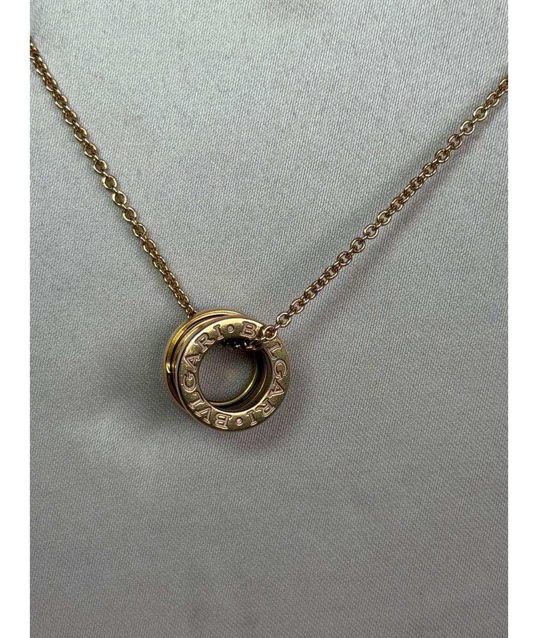 BVLGARI Золотое колье из розового золота, фото 5