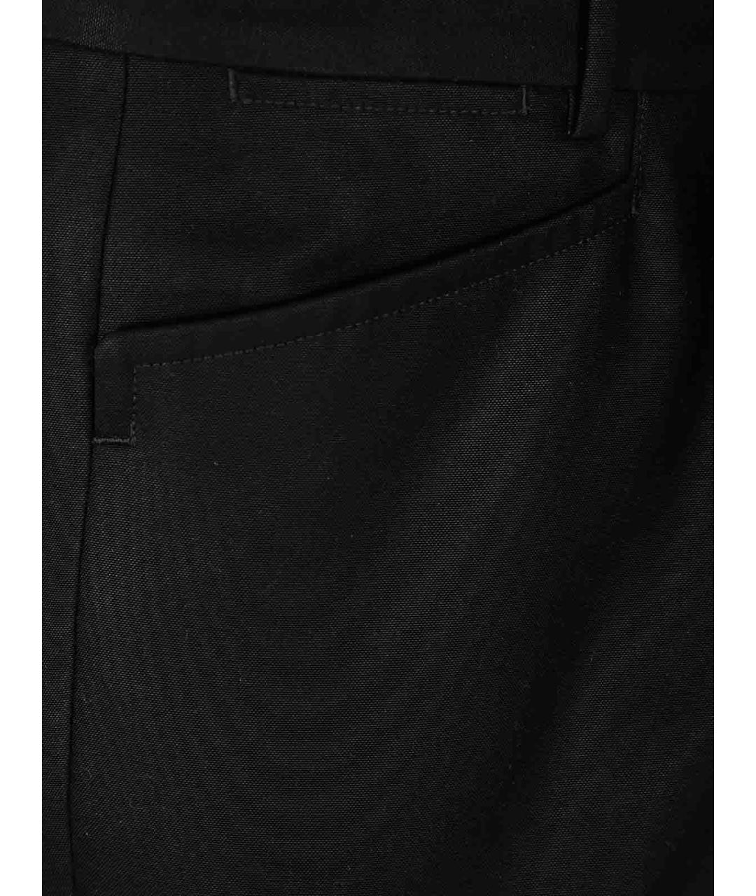 TOM FORD Черные хлопковые повседневные брюки, фото 3