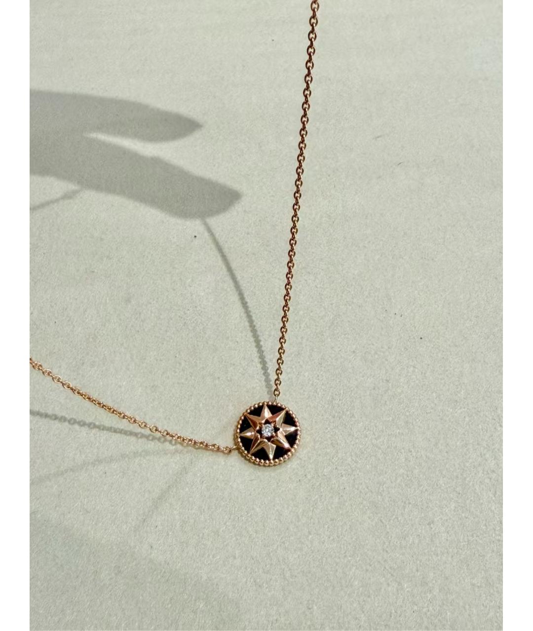 CHRISTIAN DIOR Золотое колье из розового золота, фото 2