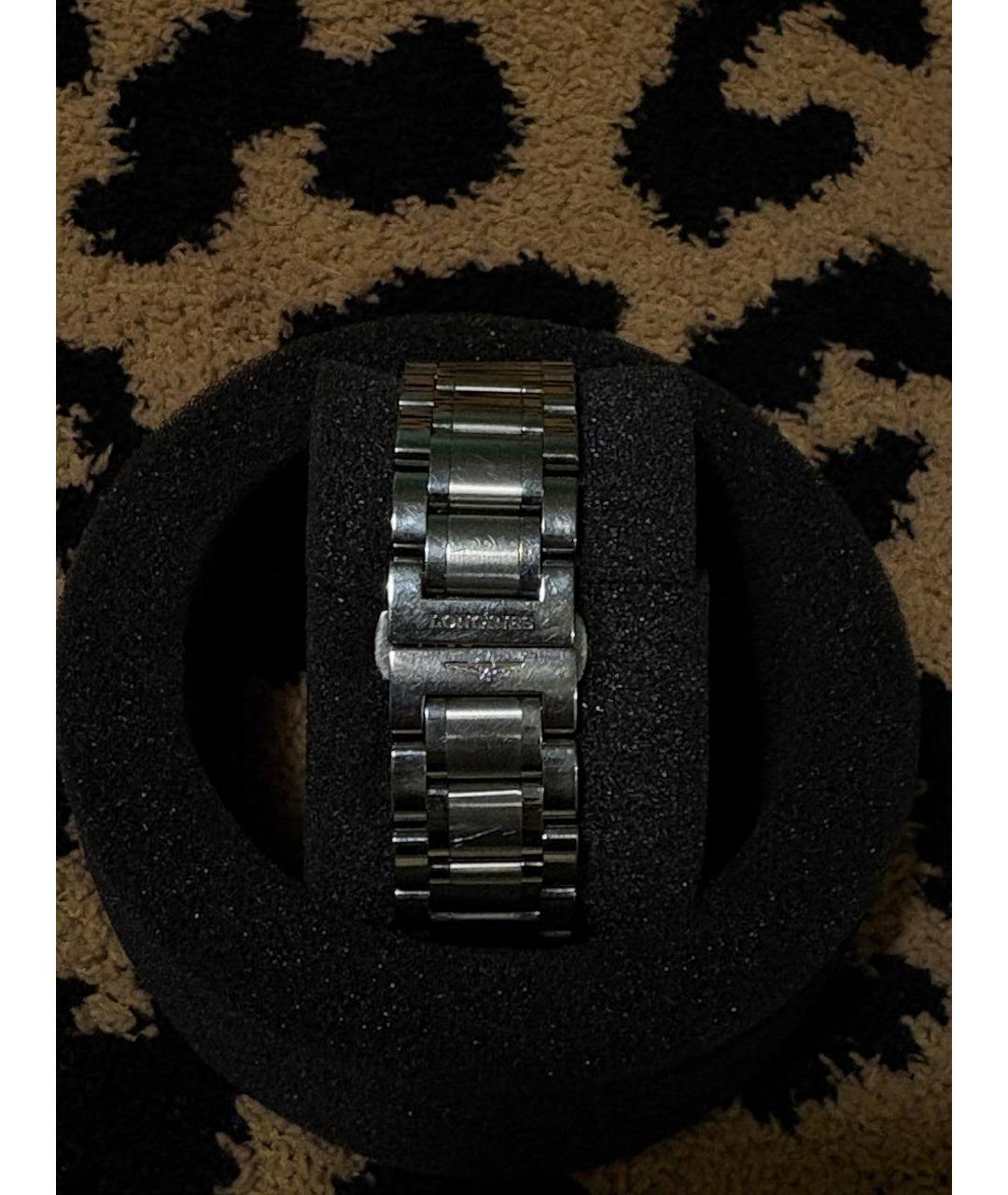 LONGINES Черные часы, фото 5