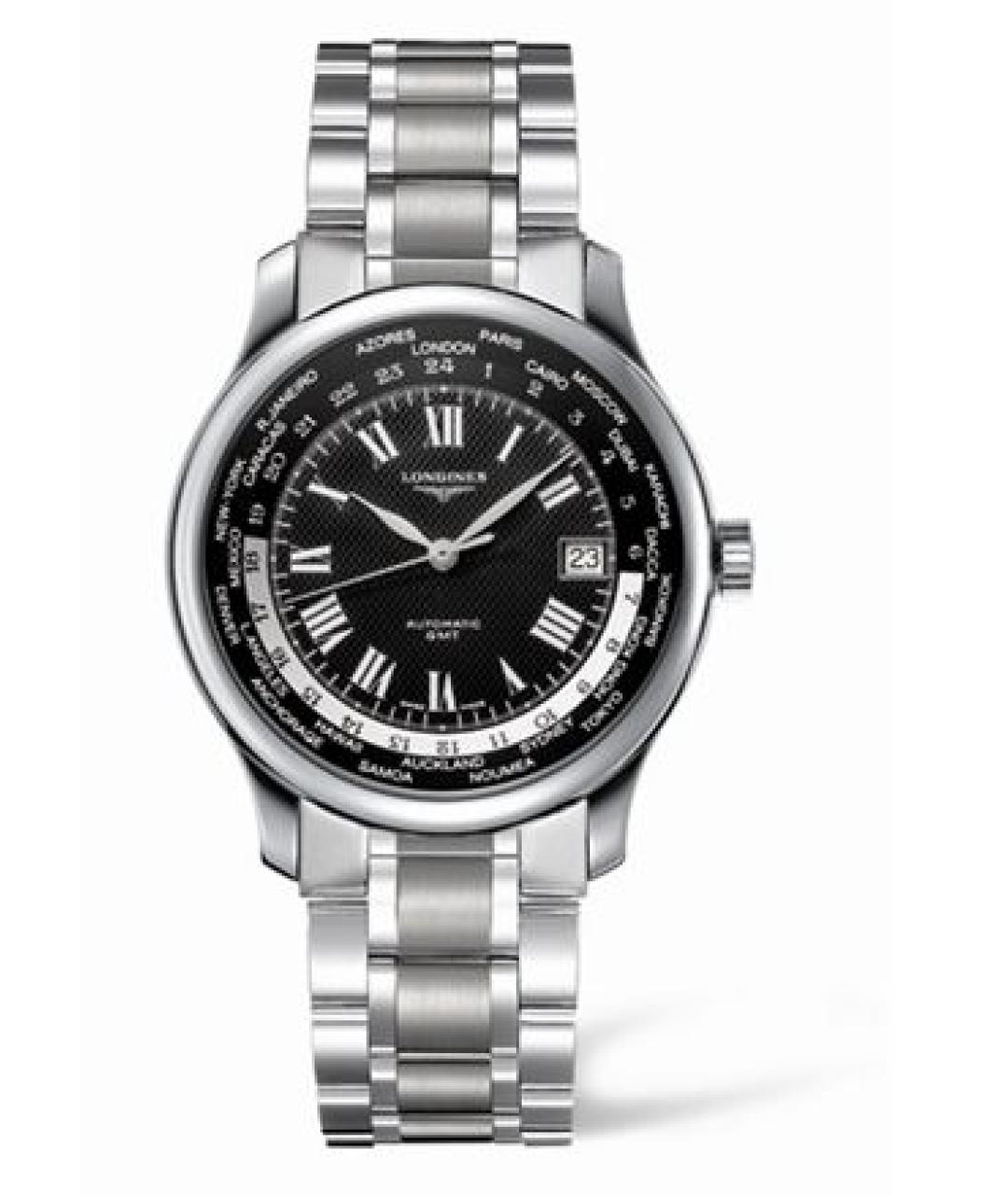 LONGINES Черные часы, фото 6