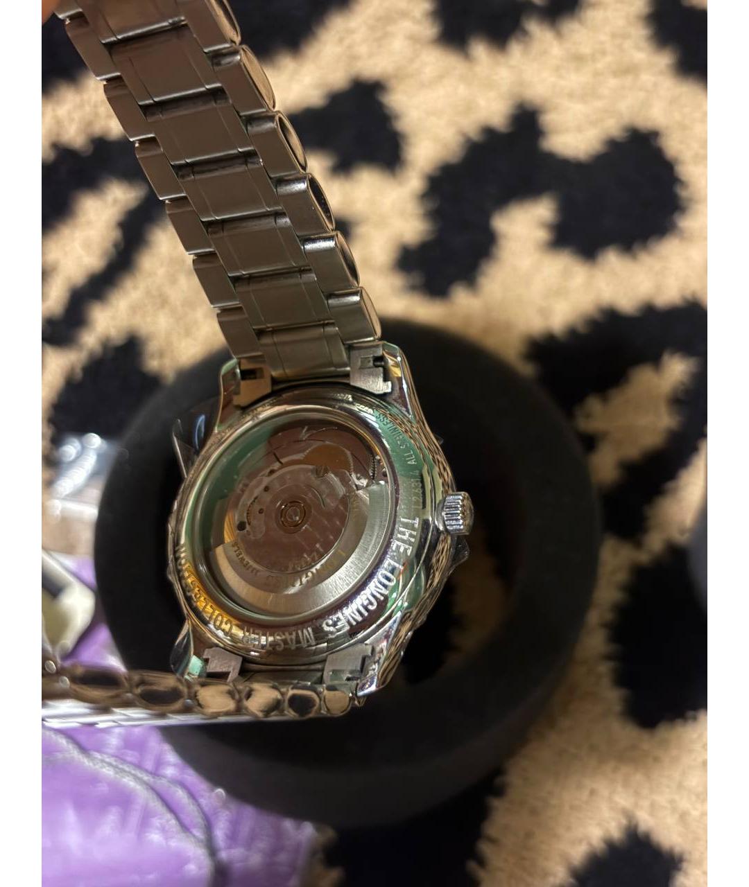 LONGINES Черные часы, фото 3