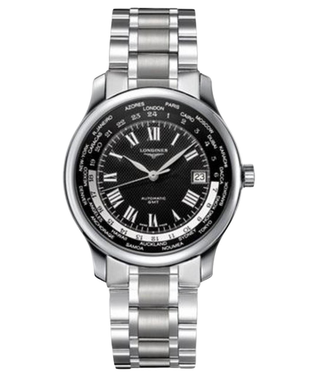 LONGINES Черные часы, фото 1