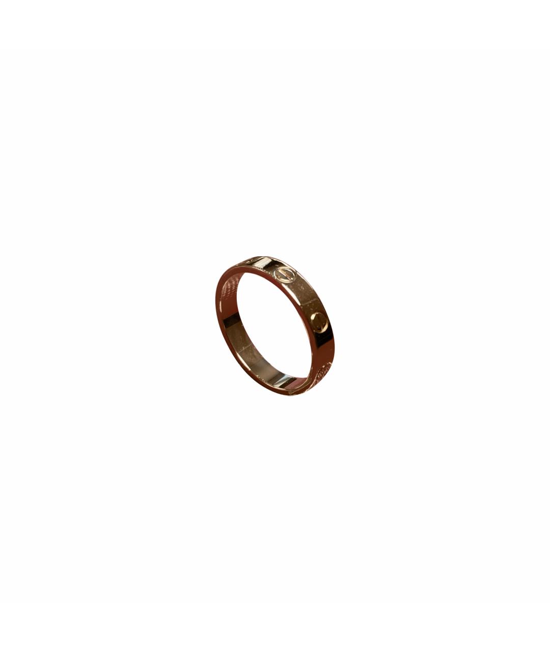CARTIER Золотое кольцо из розового золота, фото 1