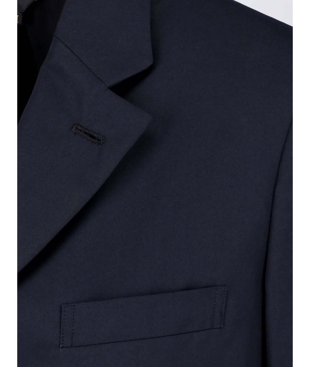 COMME DES GARÇONS Черный полиэстеровый жакет/пиджак, фото 5