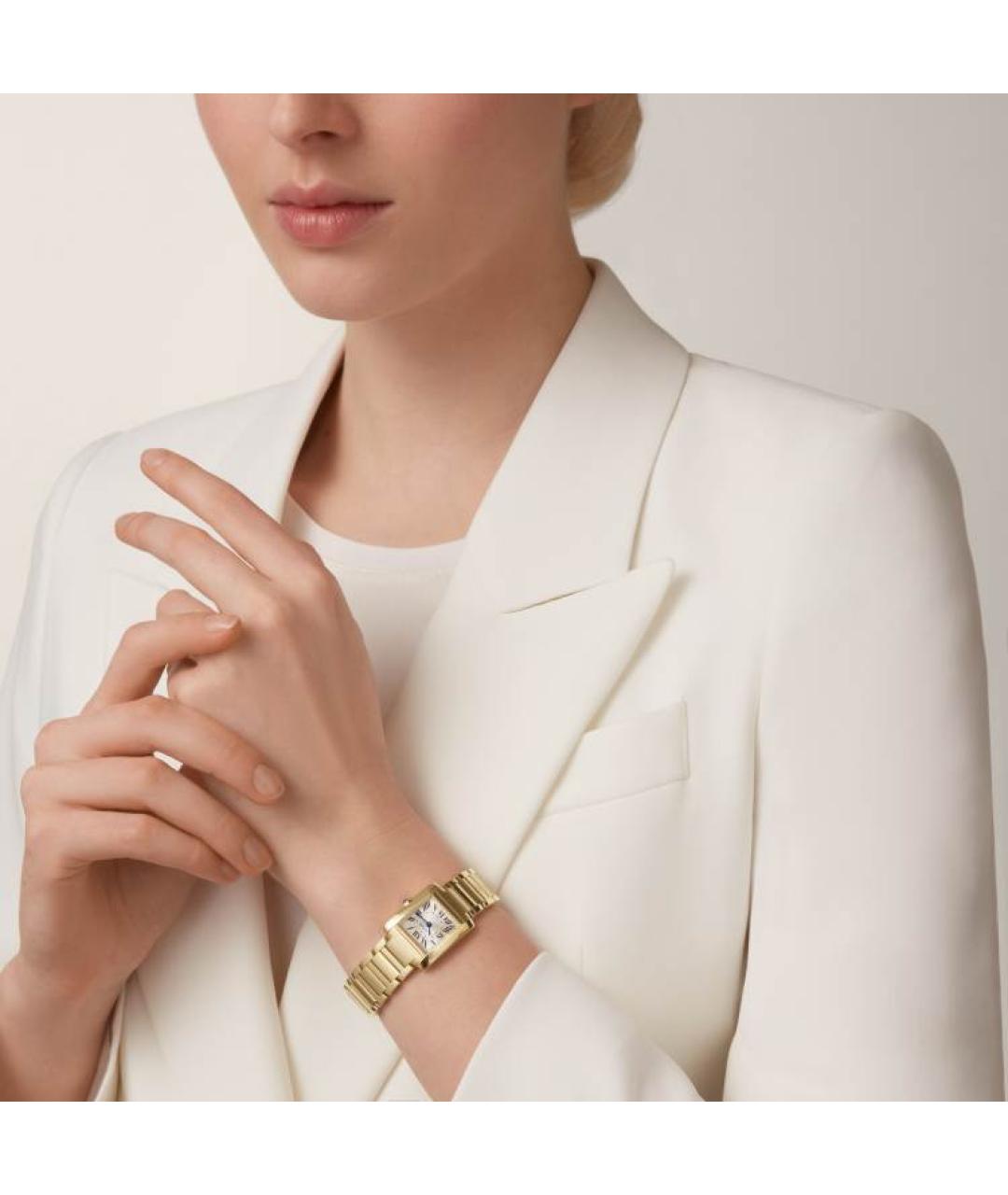 CARTIER Золотые часы из желтого золота, фото 2