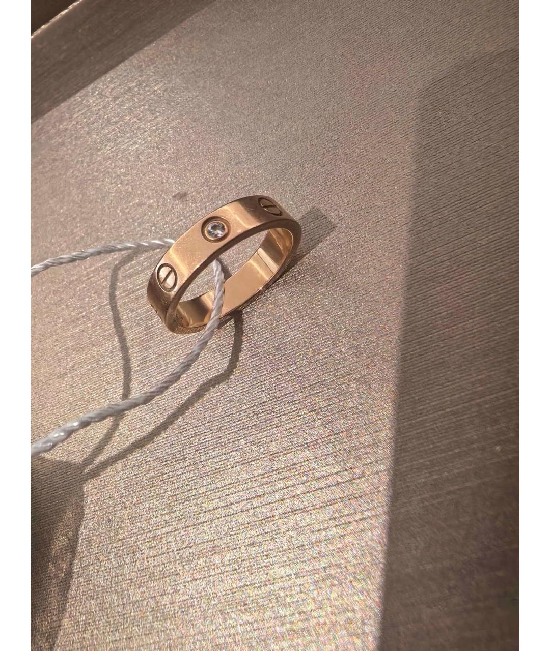 CARTIER Золотое кольцо из розового золота, фото 5