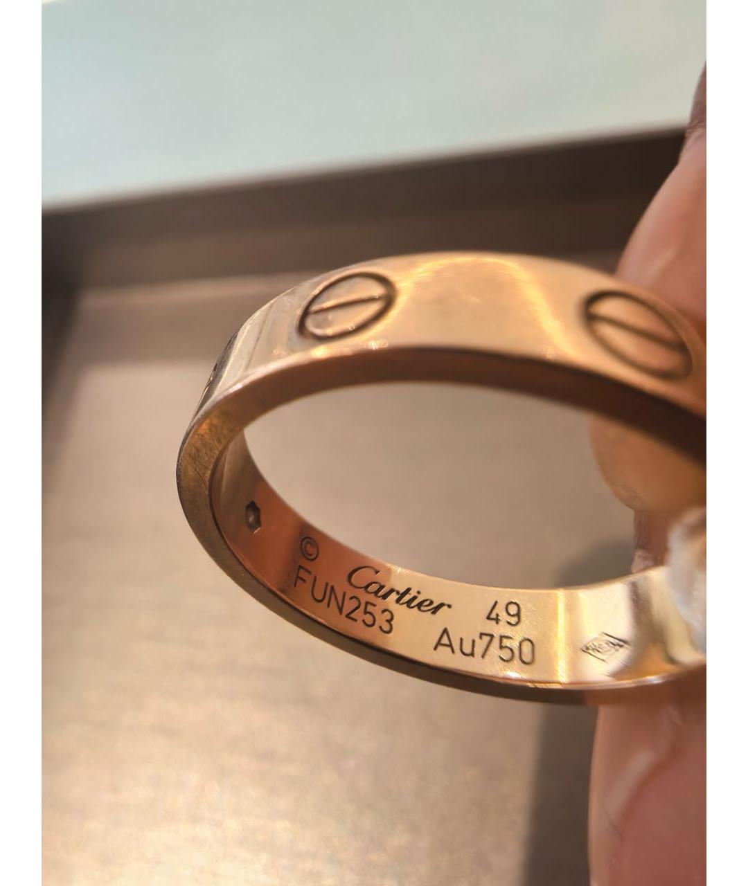CARTIER Золотое кольцо из розового золота, фото 3