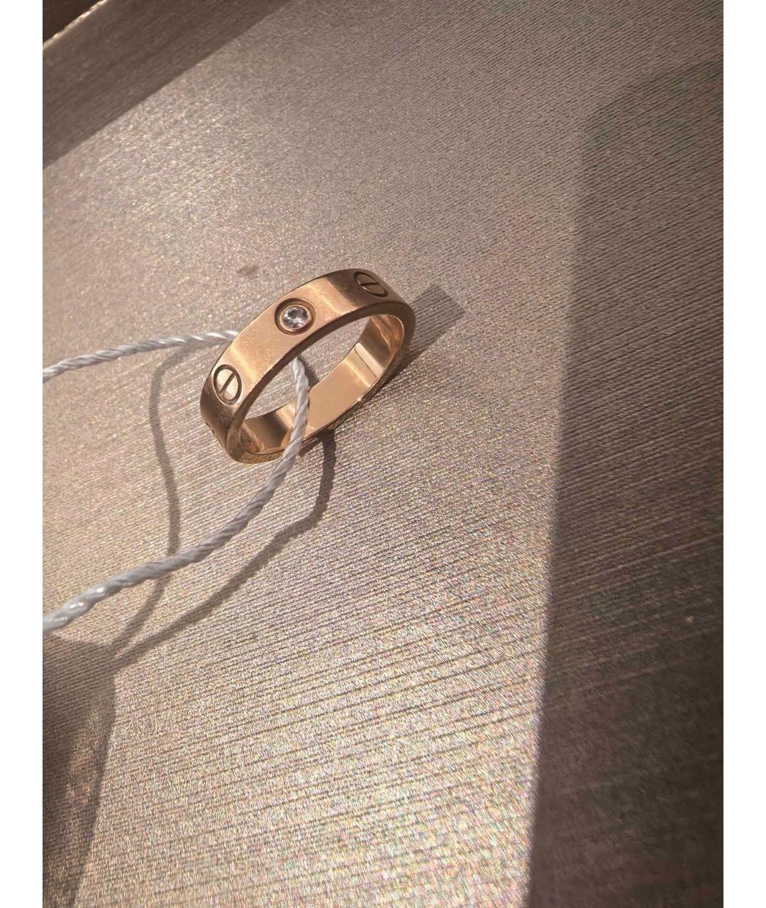 CARTIER Золотое кольцо из розового золота, фото 2