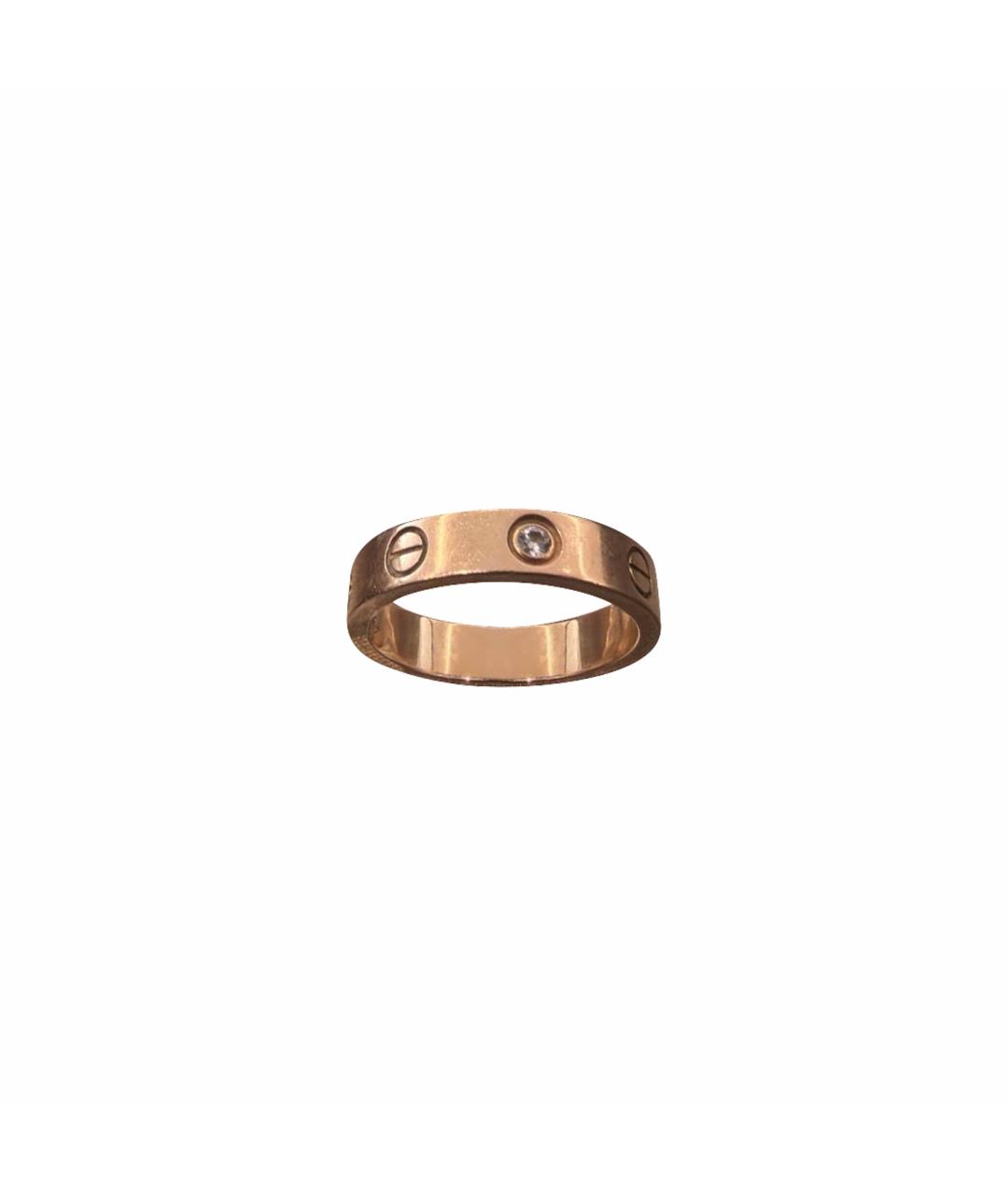 CARTIER Золотое кольцо из розового золота, фото 1