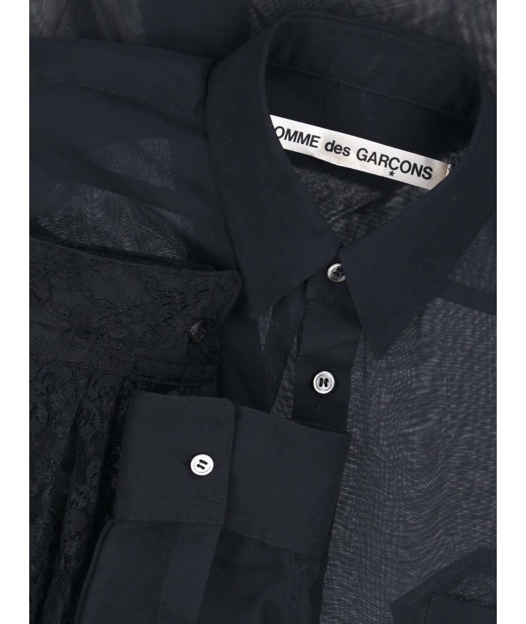 COMME DES GARÇONS Черная рубашка, фото 3