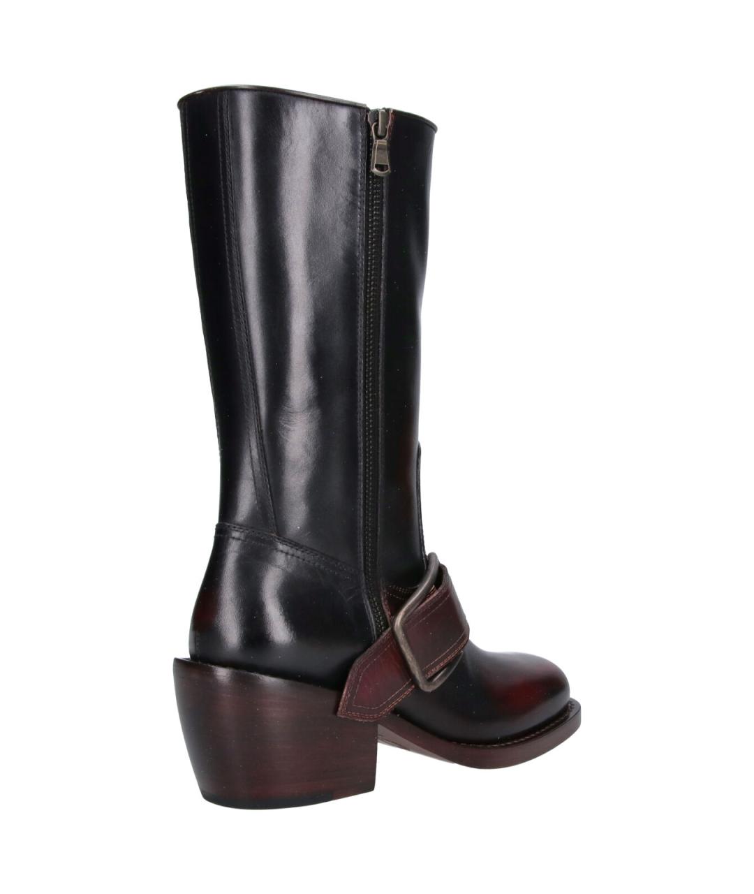 DRIES VAN NOTEN Мульти кожаные сапоги, фото 4