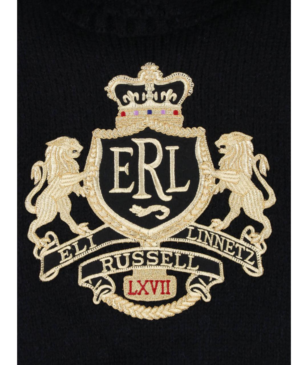 ERL Черный шерстяной джемпер / свитер, фото 3