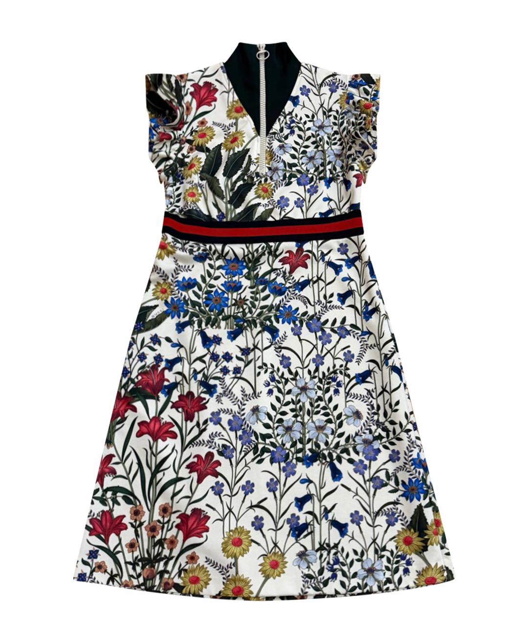 GUCCI Хлопковое коктейльное платье, фото 1