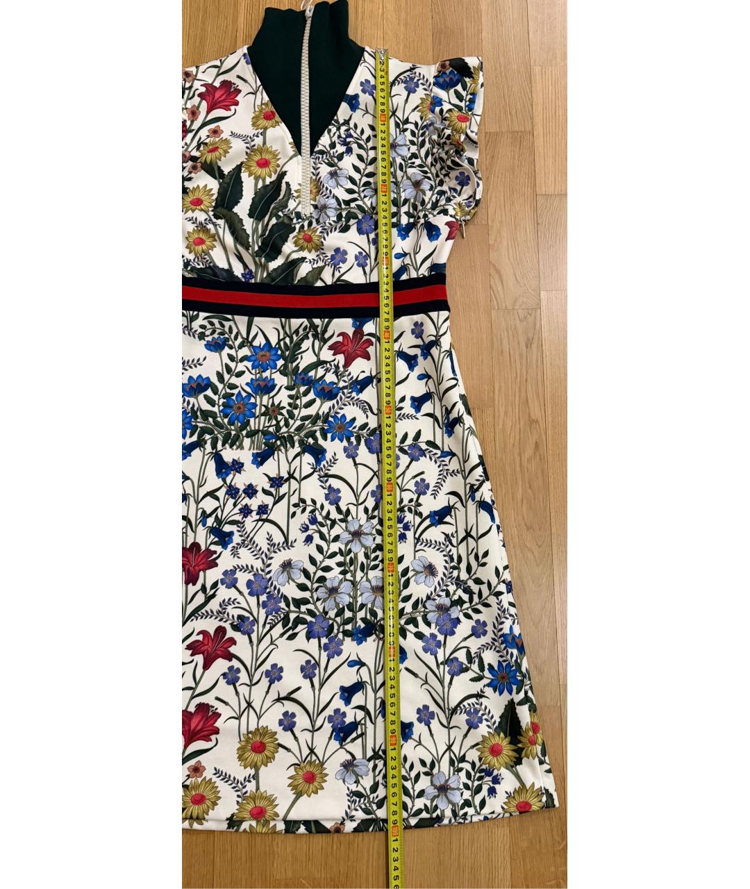 GUCCI Хлопковое коктейльное платье, фото 5