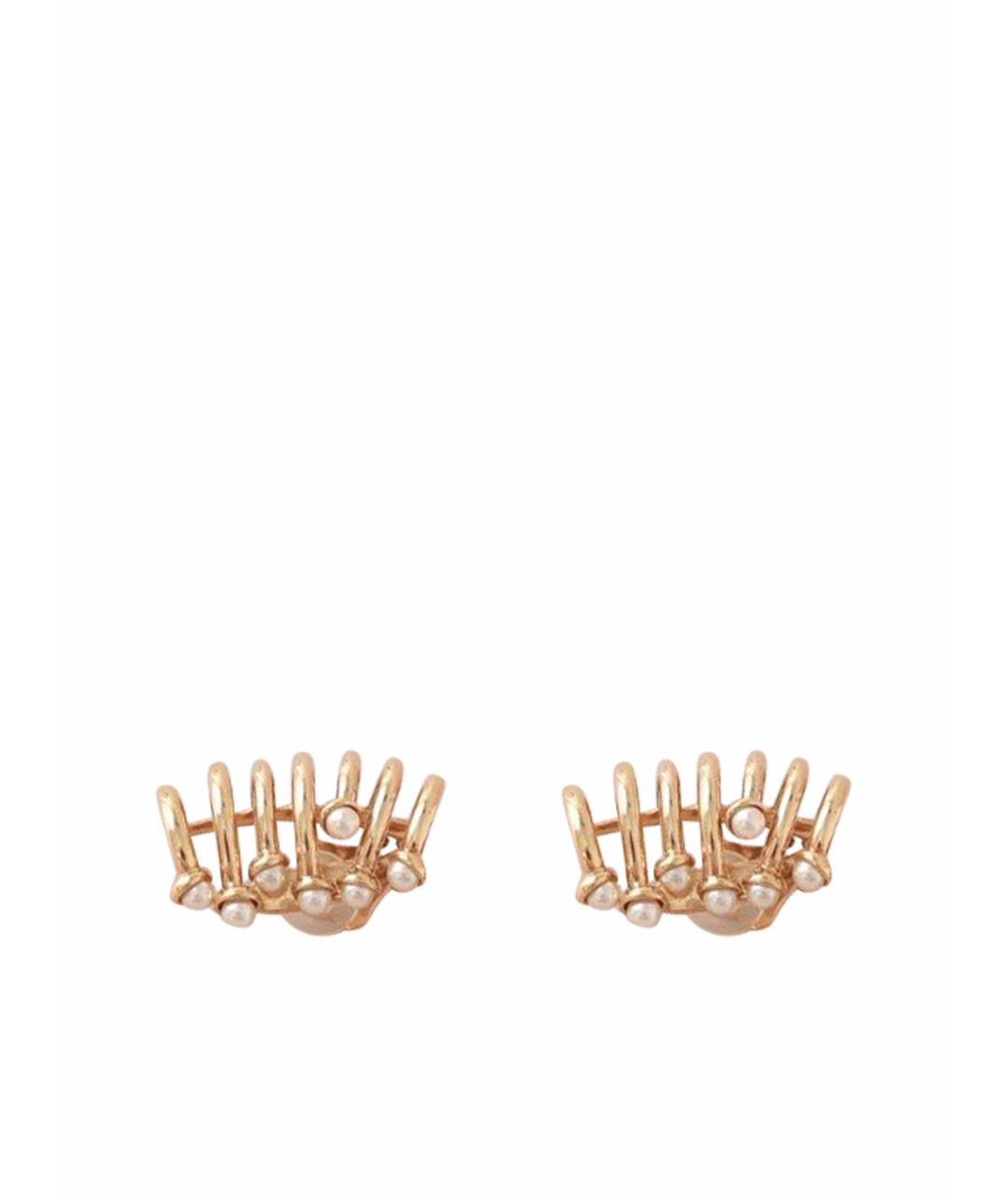 CHRISTIAN DIOR Золотые серьги, фото 1