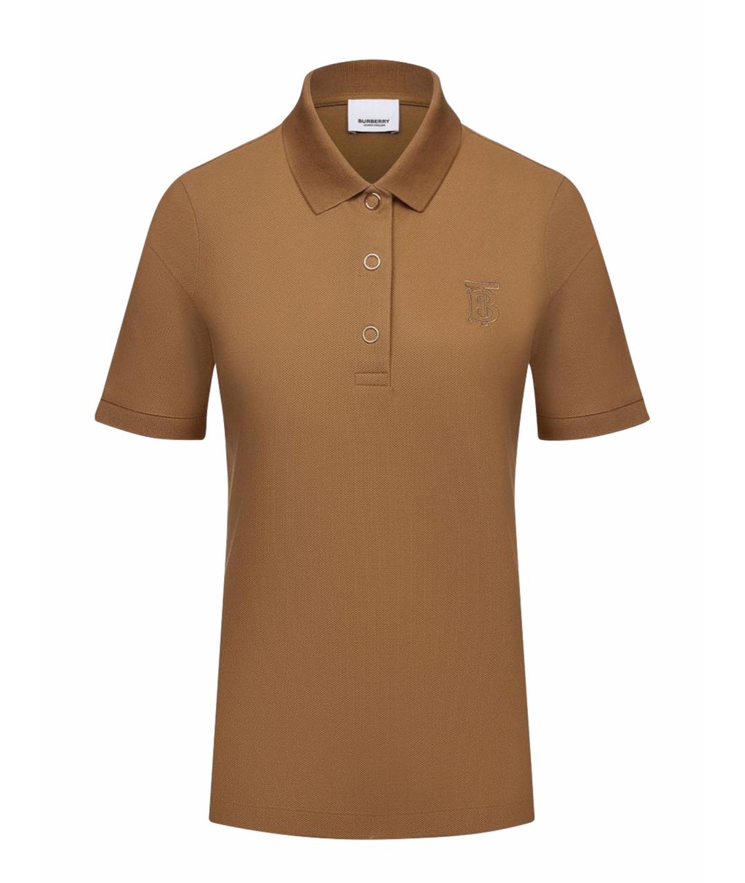 BURBERRY Коричневая футболка, фото 1