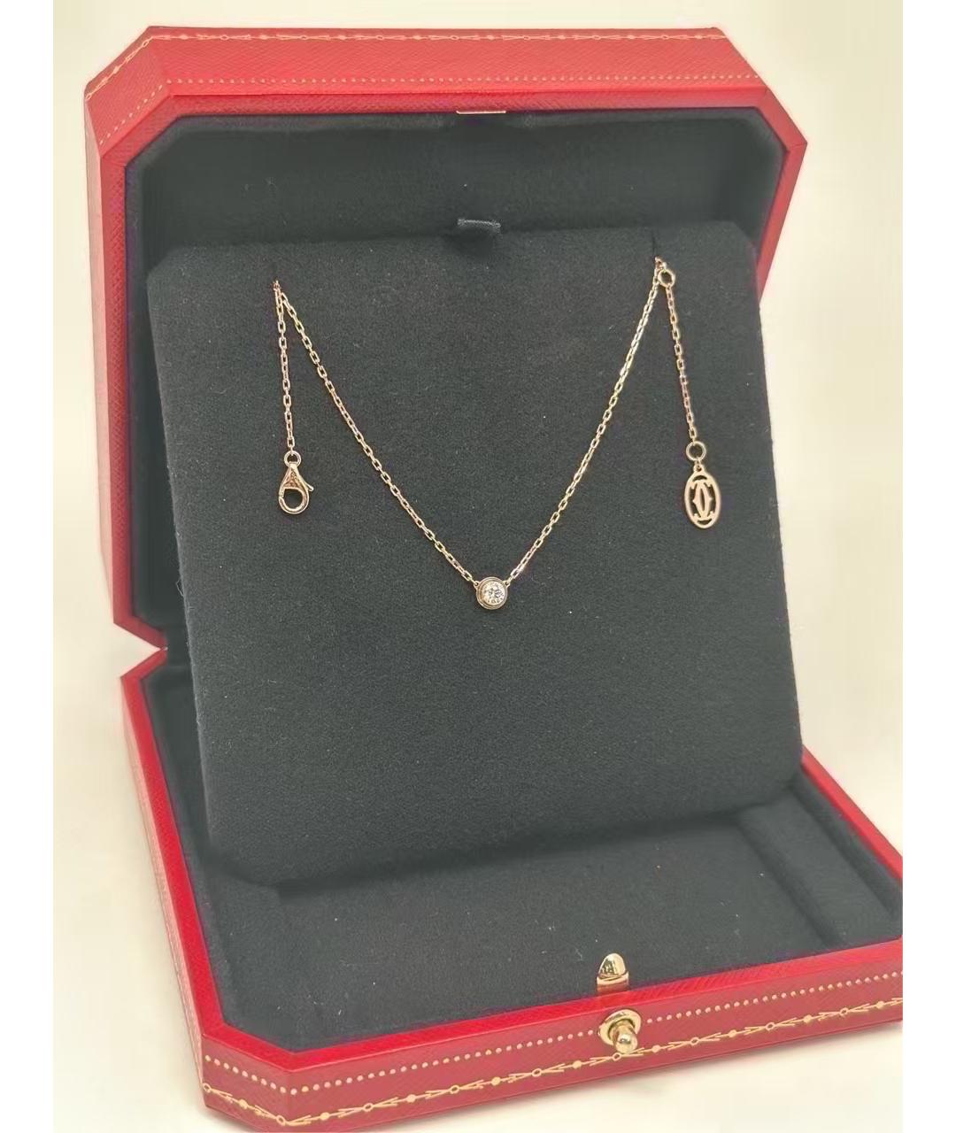 CARTIER Золотое колье из розового золота, фото 3
