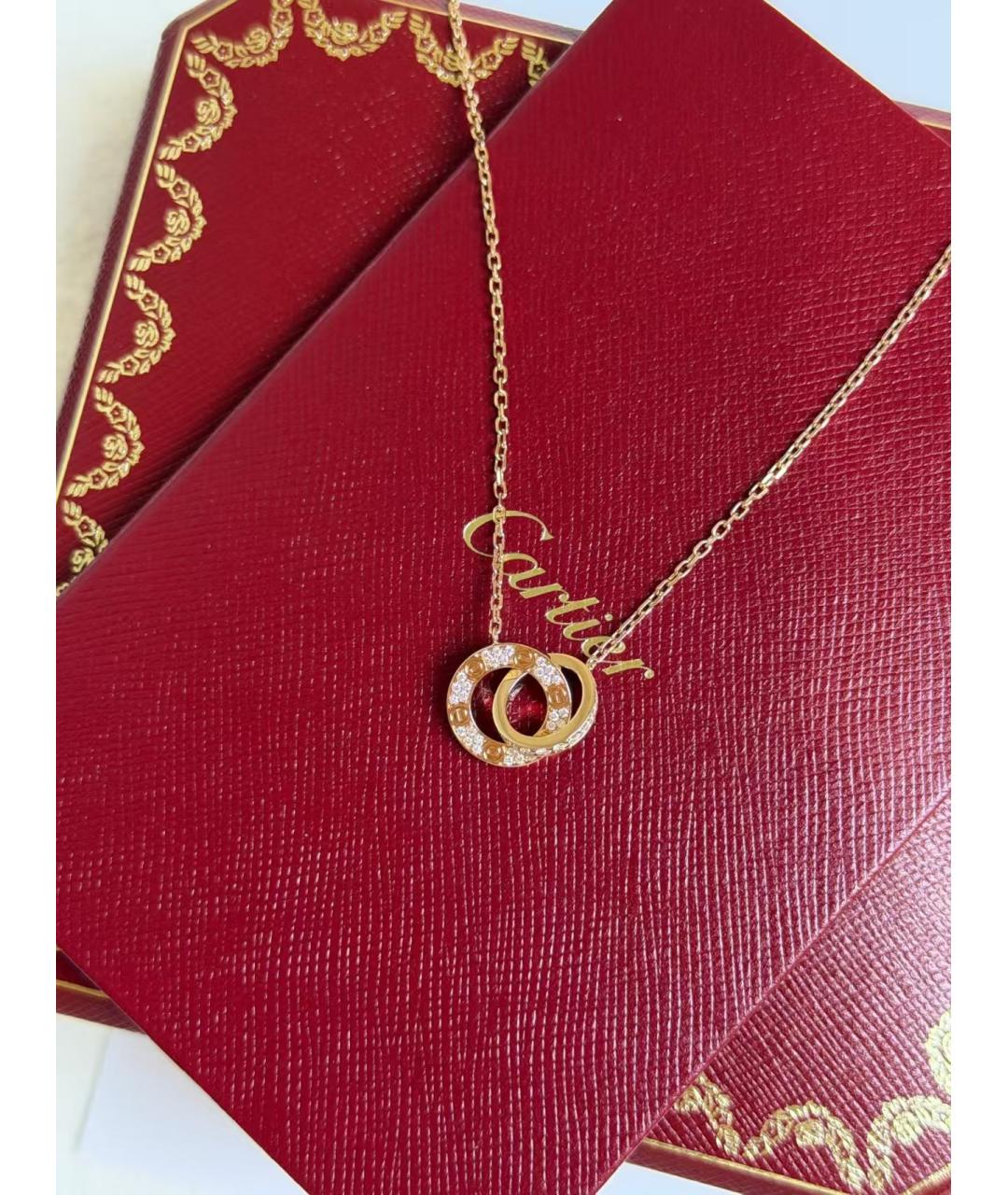 CARTIER Золотое колье, фото 2