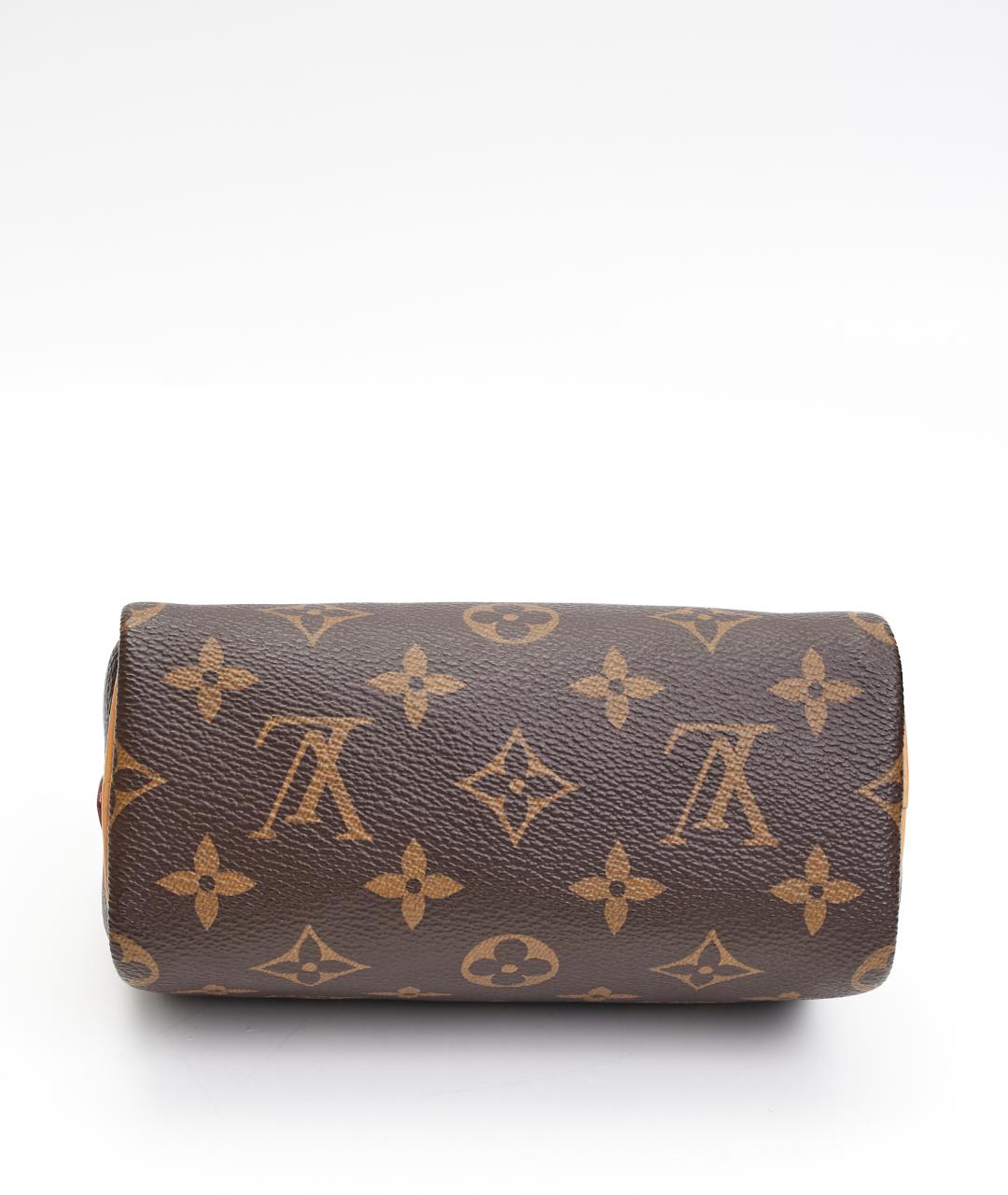 LOUIS VUITTON Коричневая сумка через плечо из канвы, фото 6