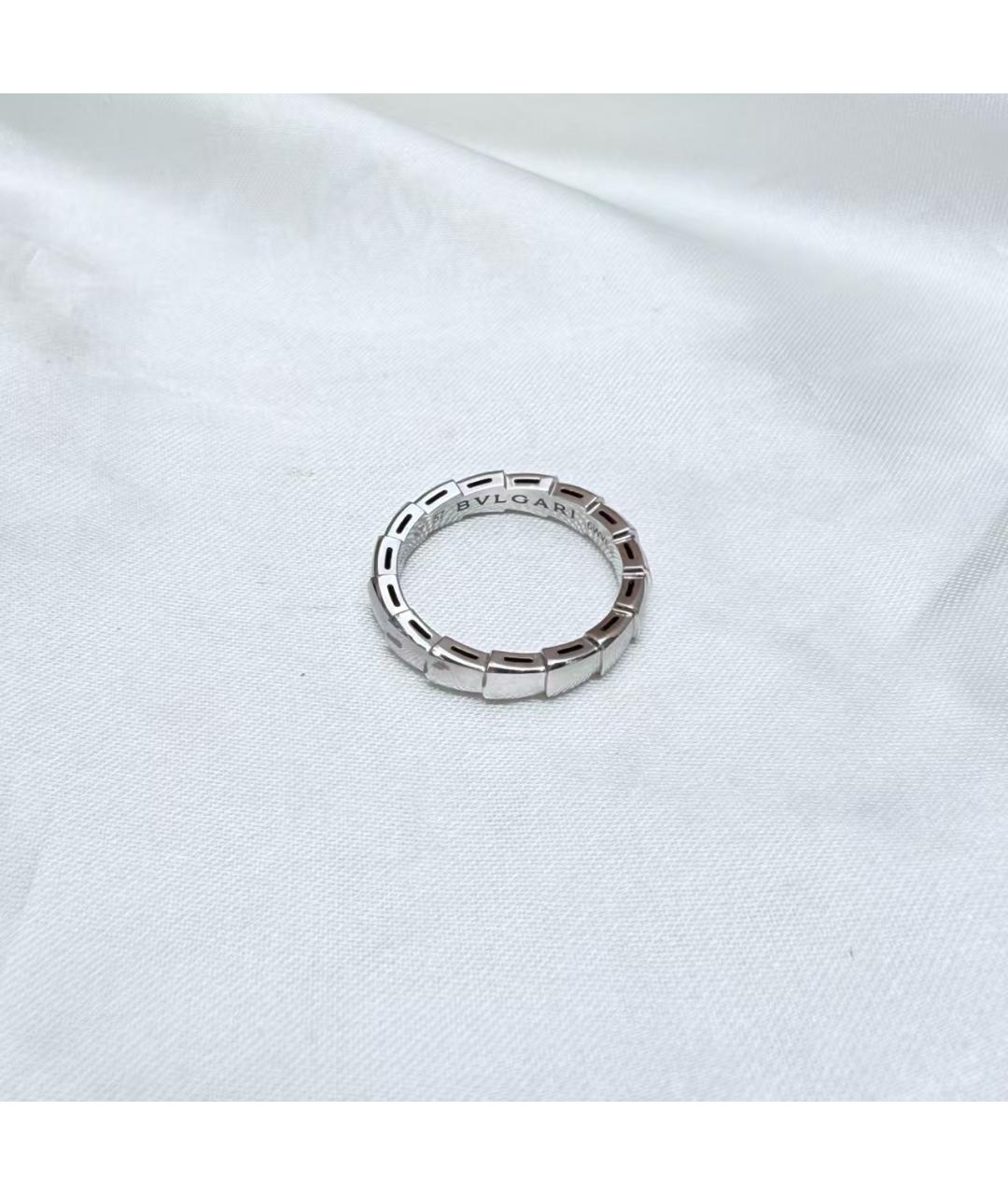 BVLGARI Серебряное кольцо из бисера, фото 2