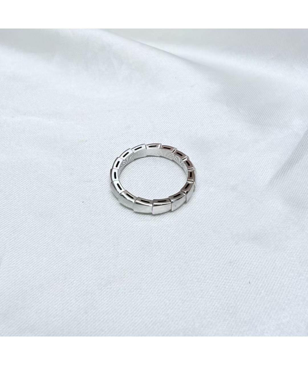BVLGARI Серебряное кольцо из бисера, фото 3