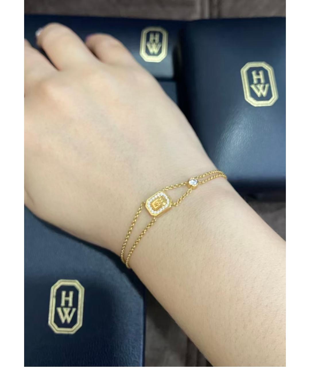 Harry Winston Золотые запонки, фото 6