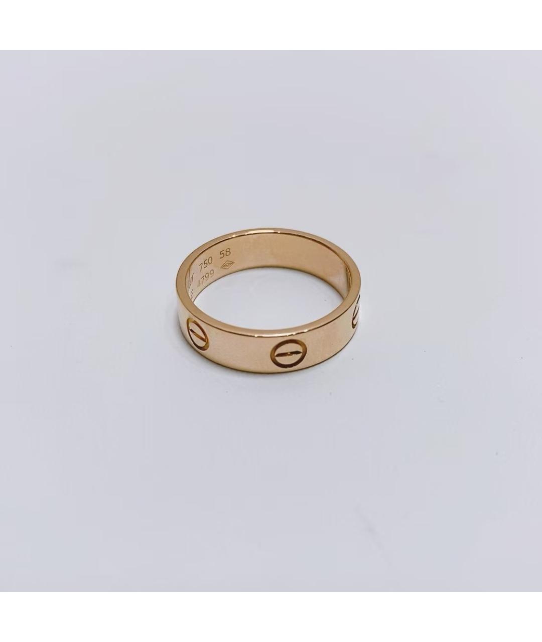 CARTIER Золотое кольцо из розового золота, фото 4