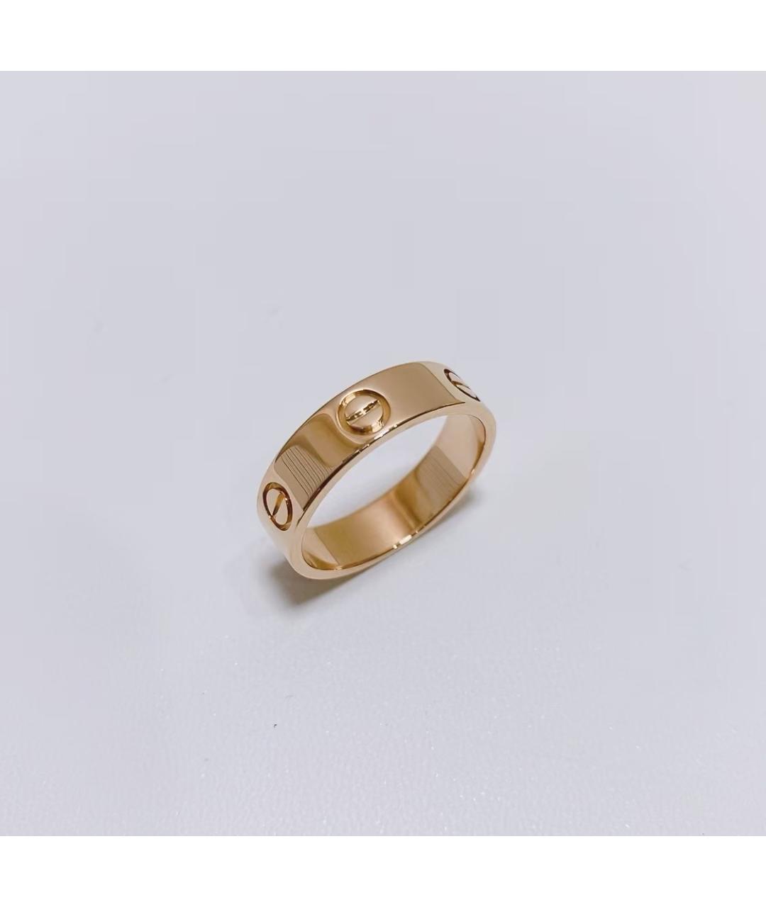 CARTIER Золотое кольцо из розового золота, фото 3